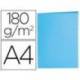 Subcarpeta de cartulina Liderpapel Din A4 color Azul pastel 180g/m2