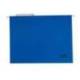 Carpeta colgante marca Liderpapel Folio Kraft azul