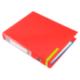 Carpeta anillas carton forrado Liderpapel Paper Coat Documenta lomo 40 mm rojo