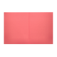 Subcarpeta de cartulina Liderpapel Din A4 color Rojo pastel 180g/m2