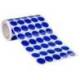 GOMETS MARCA LIDERPAPEL AUTOADHESIVO S CIRCULOS 20 MM AZUL ROLLO DE 2000 UNIDADES EN CAJA DE CARTON
