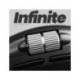 RATON MARCA TNB INFINITE ICLIK INALAMBRICO DOBLE RUEDA USB TIPO-A 3200 DPI SIETE BOTONES COLOR NEGRO