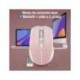 RATON MARCA TNB GRADIENT INALAMBRICO 1600 DPI USB TIPO-C SEIS BOTONES COLOR ROSA