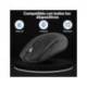 RATON MARCA TNB GRADIENT INALAMBRICO 1600 DPI USB TIPO-C SEIS BOTONES COLOR NEGRO