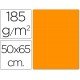 Cartulina Guarro naranja 500 x 650 mm 185 g/m2