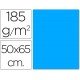 Cartulina Guarro azul maldivas 500 x 650 mm 185 g/m2