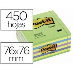 Post-it ® Bloc quita y pon 76 x 76 mm