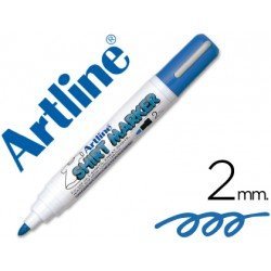 Rotulador para tela textil Artline azul