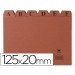 Indice fichero Liderpapel N4 carton