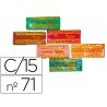 Plastilina Jovi Colores surtidos mediano Caja 15 unidades