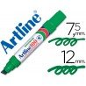 Rotulador permanente Artline EK-100 Recargable Verde