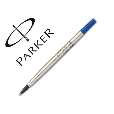 Recambio rotulador roller parker 0.8 color azul