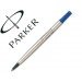Recambio rotulador roller parker 0.8 color azul