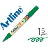 Rotulador permanente Artline EK-70 Recargable Verde