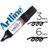 Rotulador permanente Artline Recargable EK-50 Negro