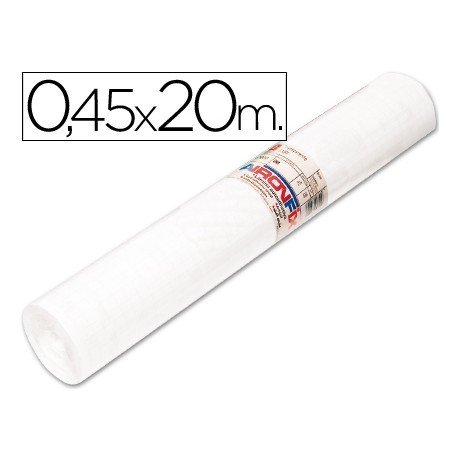 Rollo adhesivo Aironfix unicolor blanco 67002 rollo de 20 mt.