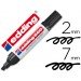 Rotulador Permanente Edding 500 Negro Punta Biselada