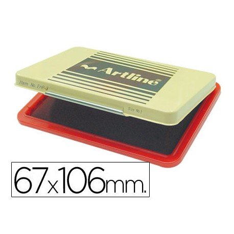 Tampon Artline EHP-3 rojo