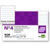 Ficha rayada Liderpapel N4