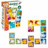 Juego educativo a partir de 3 años Domino animals Diset